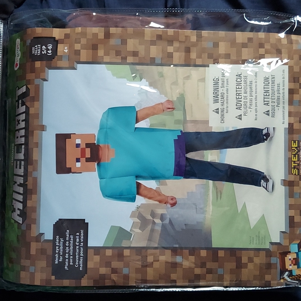 Minecraft Steve Child Costume